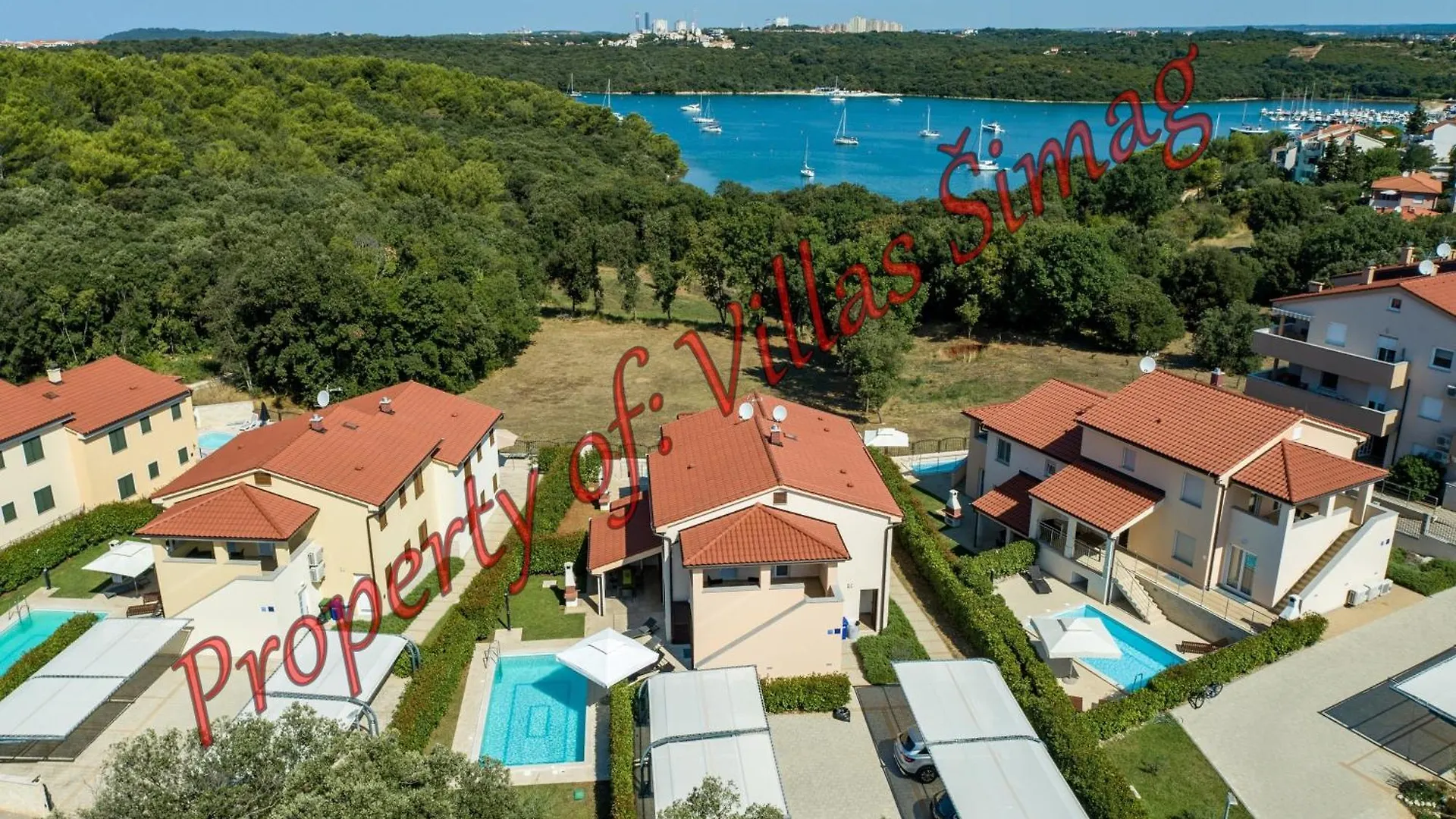 Villa Olivia Private Pool Banjole Croatia